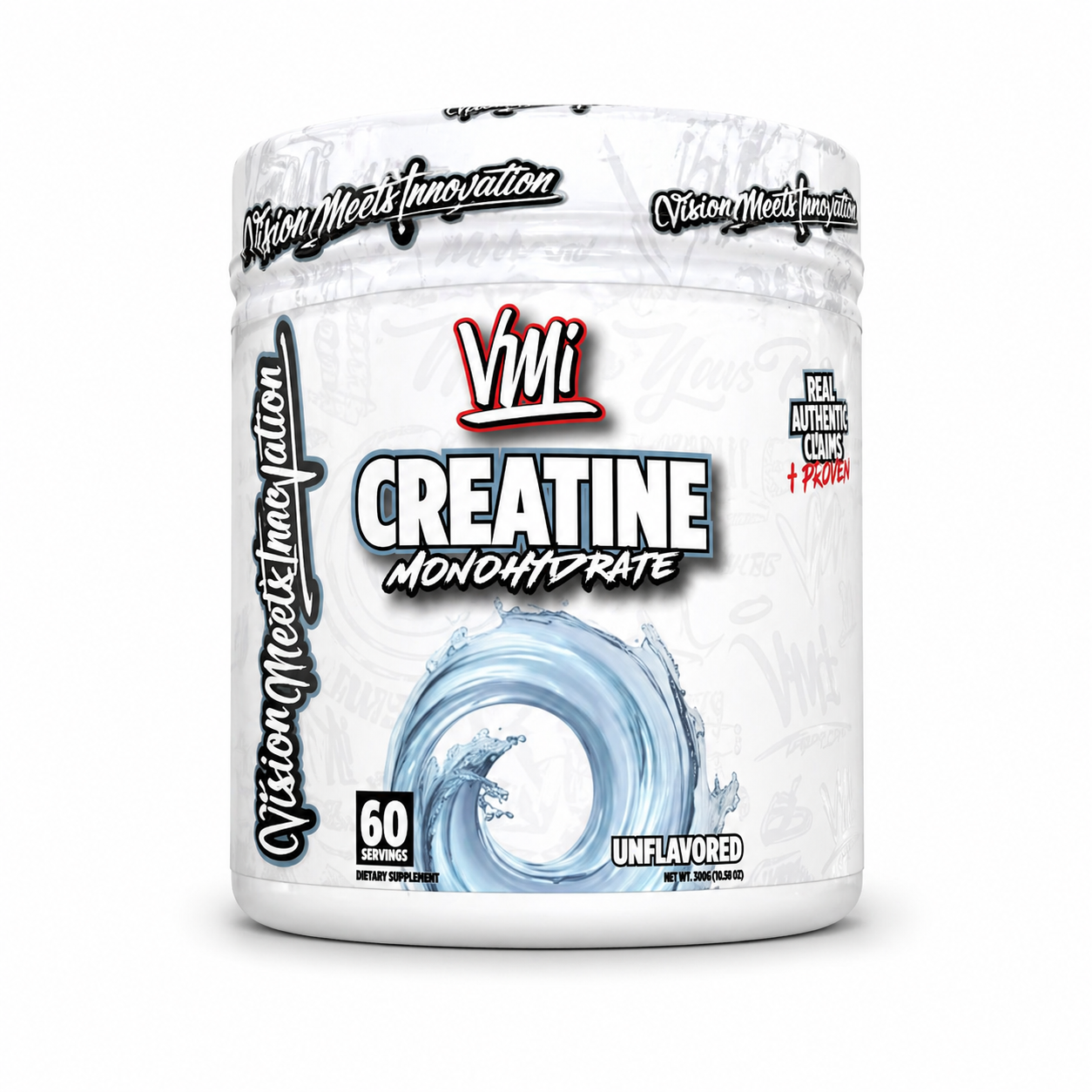 VMI Creatine Monohydrate 300g – 60 Servicios