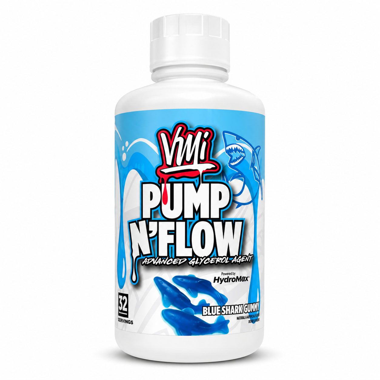 VMI Pump N’ Flow – Blue Shark Gummy