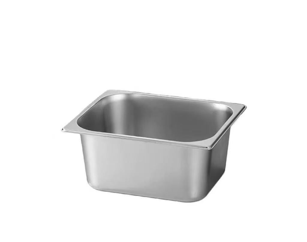 Bandeja Gastronomia de Acero Inoxidable - Altura 15cm